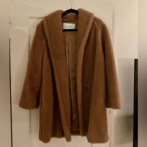 MaxMara Teddy Camel Coat